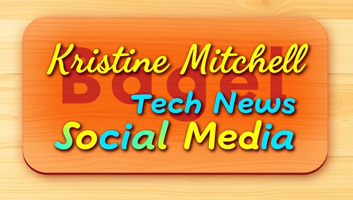 kristine mitchell bageltechnews social media