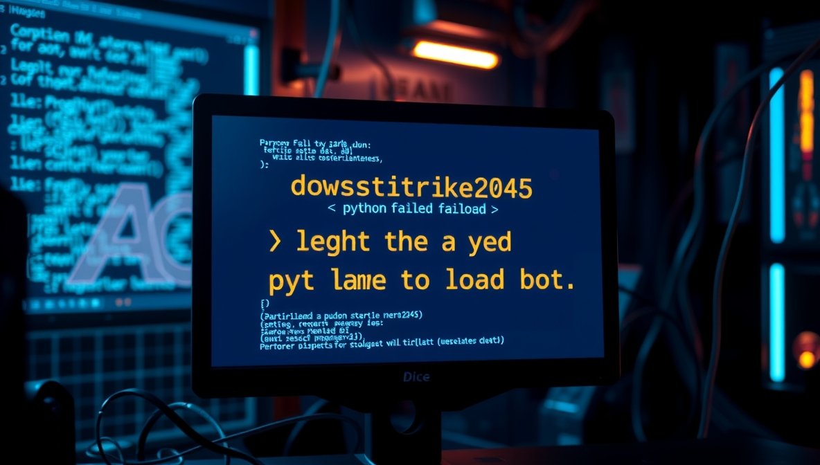 dowsstrike2045 python failed to load