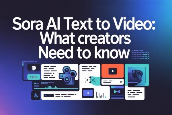 Sora AI Text to Video What Creators Need to Know