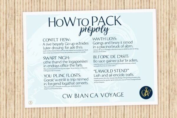 how to pack properly cwbiancavoyage