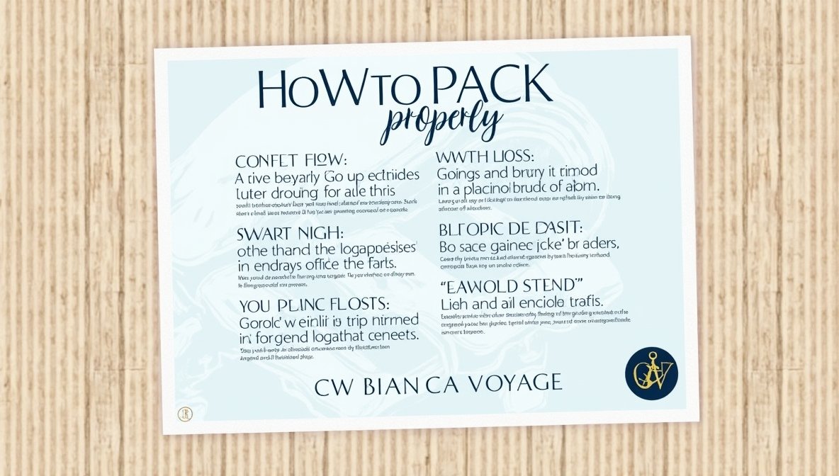 how to pack properly cwbiancavoyage