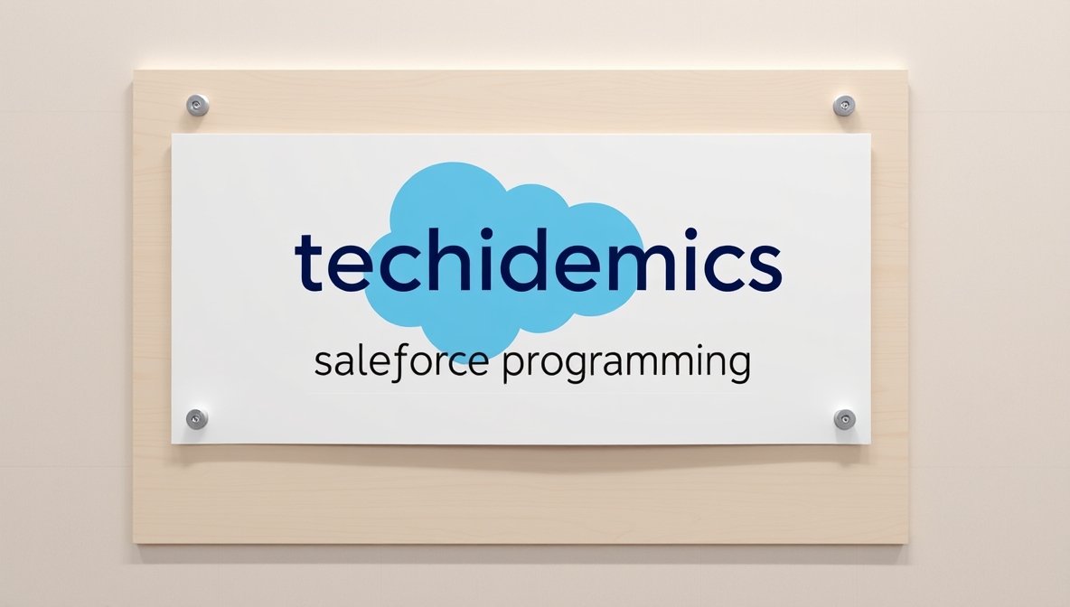 techidemics salesforce programming