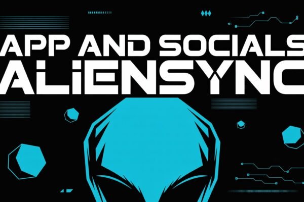 app and socials aliensync