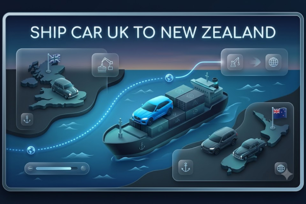 Ship Car UK To New Zealand